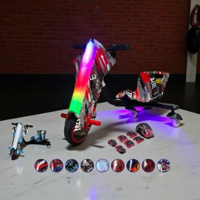 صورة سكوتر كهربائي رائع للأطفال بتصميم مميز